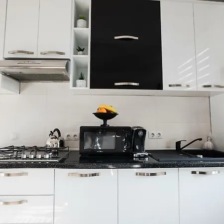 White Spacious Apartment Sibiu